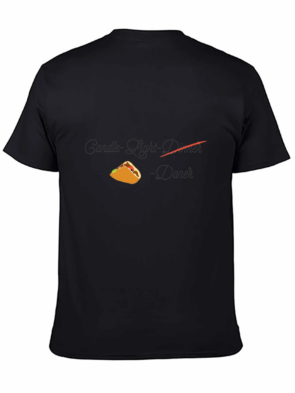 Taco Dinner T-Shirt - Candlelight Novelty Tee product image 7