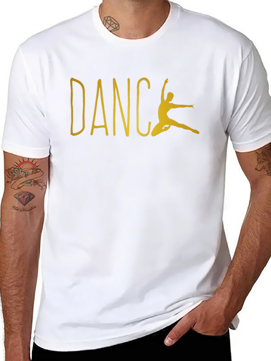 Dance Silhouette Graphic Tee - Black product image 10