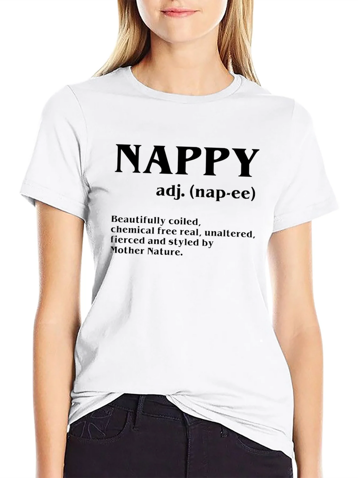 Nappy Definition Graphic T-Shirt product image 11