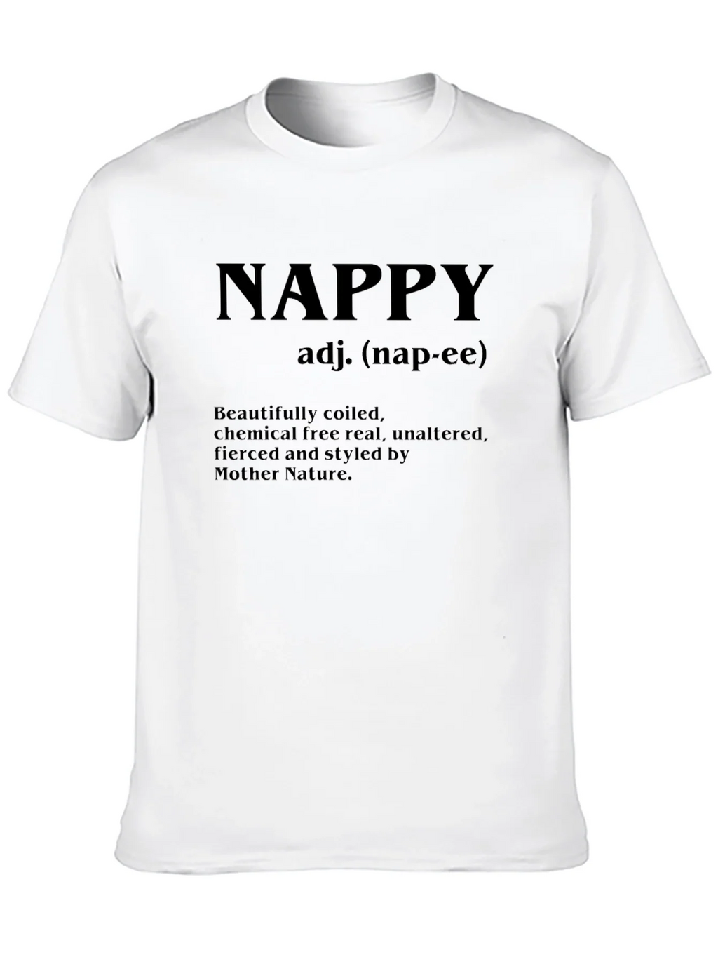 Nappy Definition Graphic T-Shirt product image 12