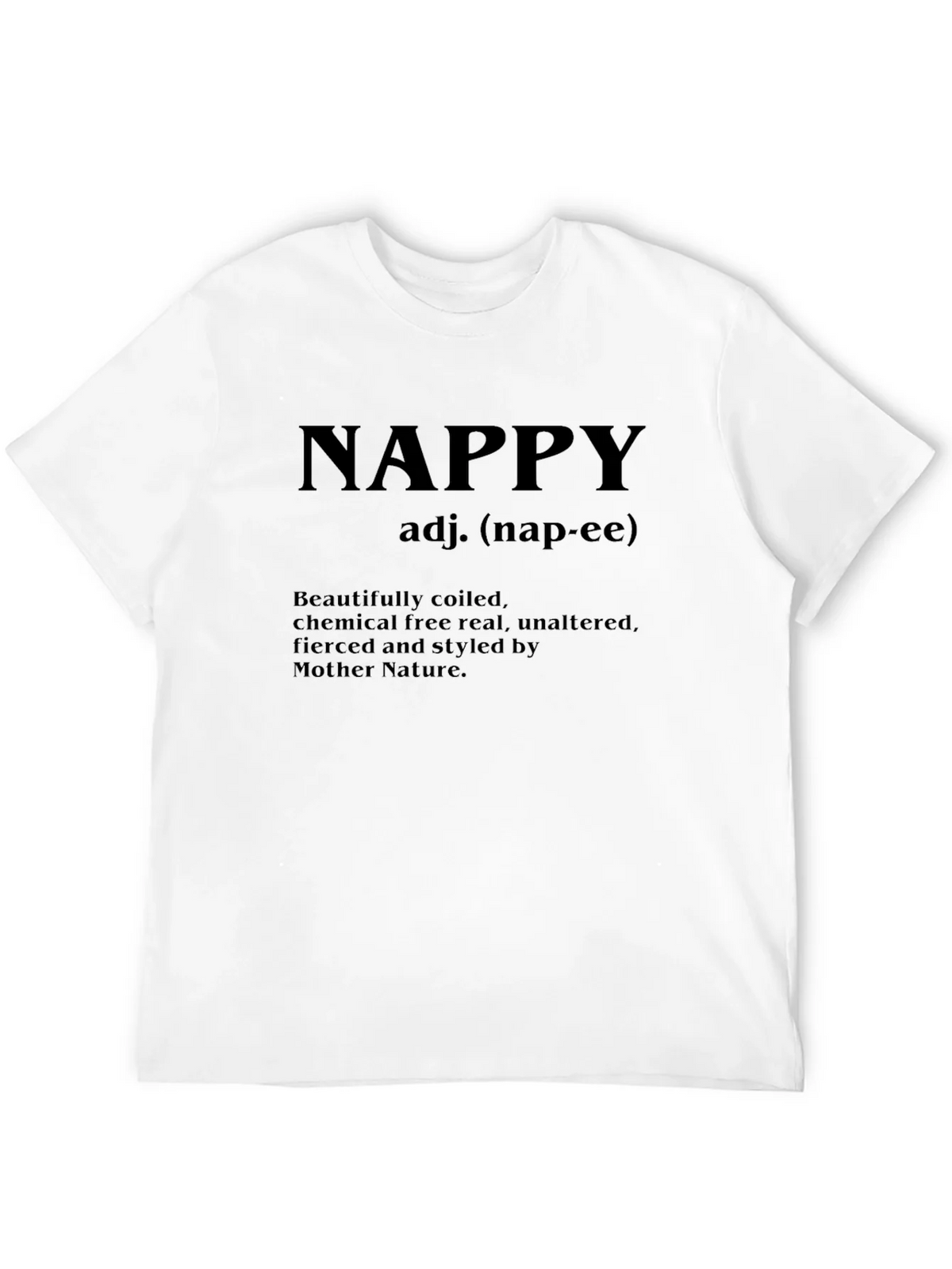 Nappy Definition Graphic T-Shirt product image 3