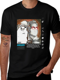 Anger Graphic Print T-Shirt - Modern Streetwear product image 1