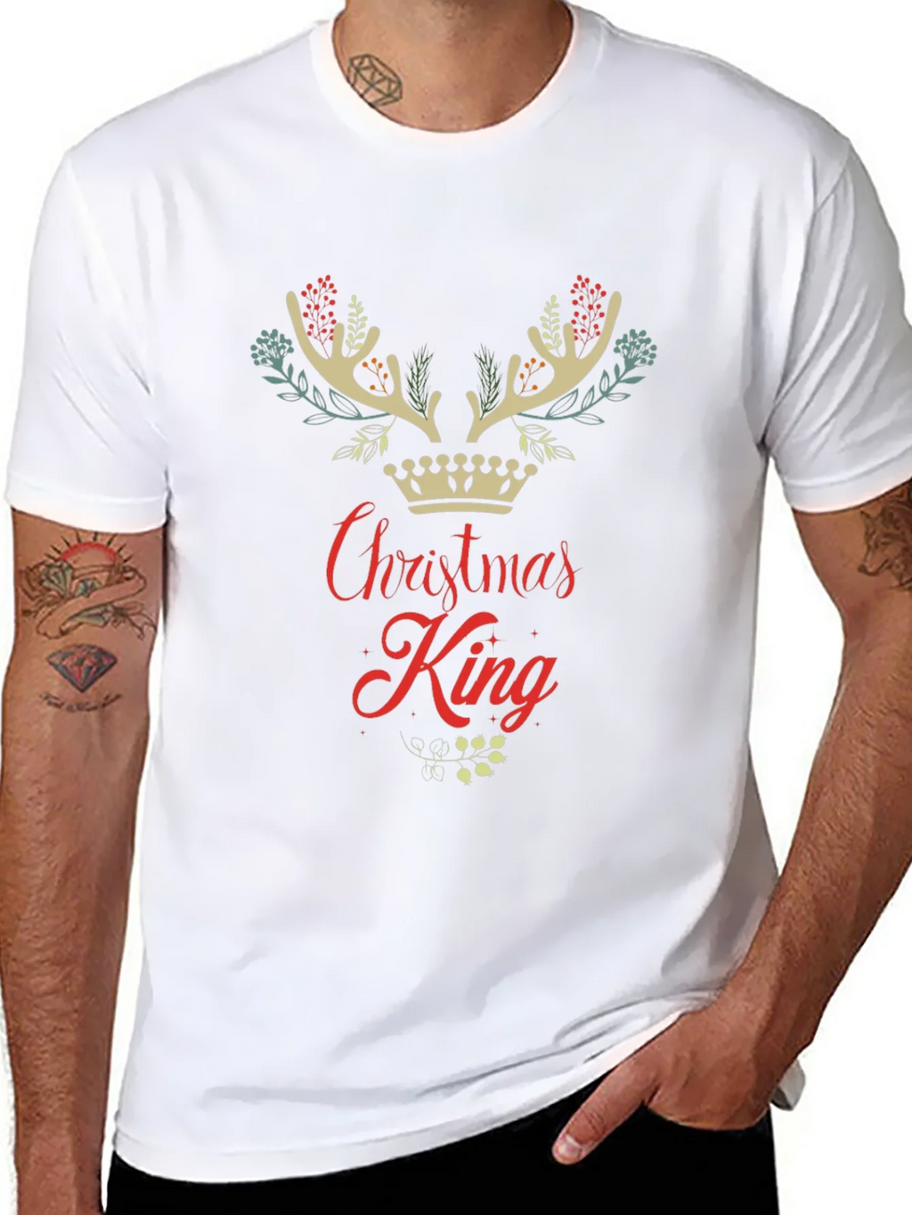 Christmas King Graphic Tee product image 10