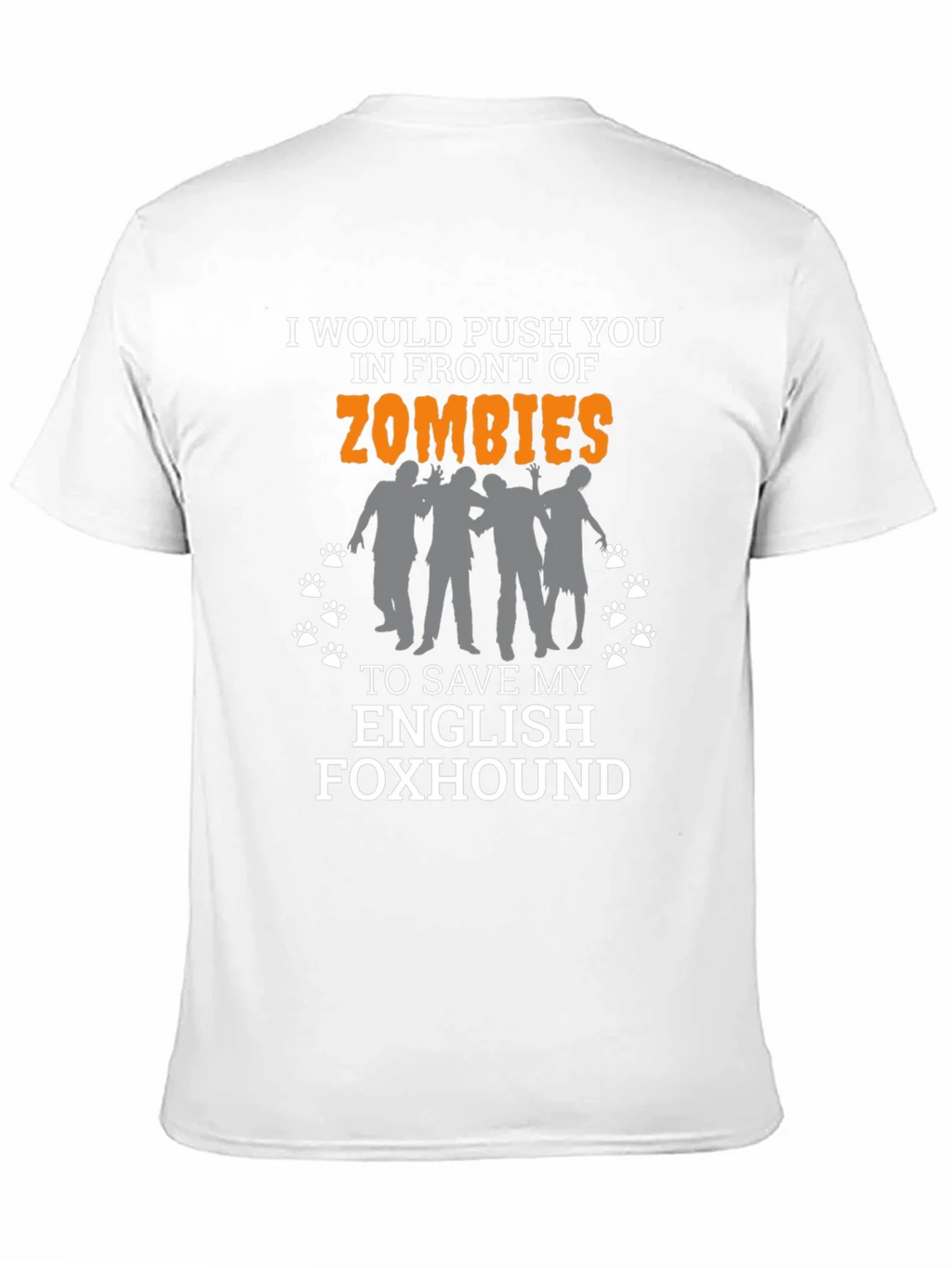 Zombie English Foxhound T-Shirt product image 2