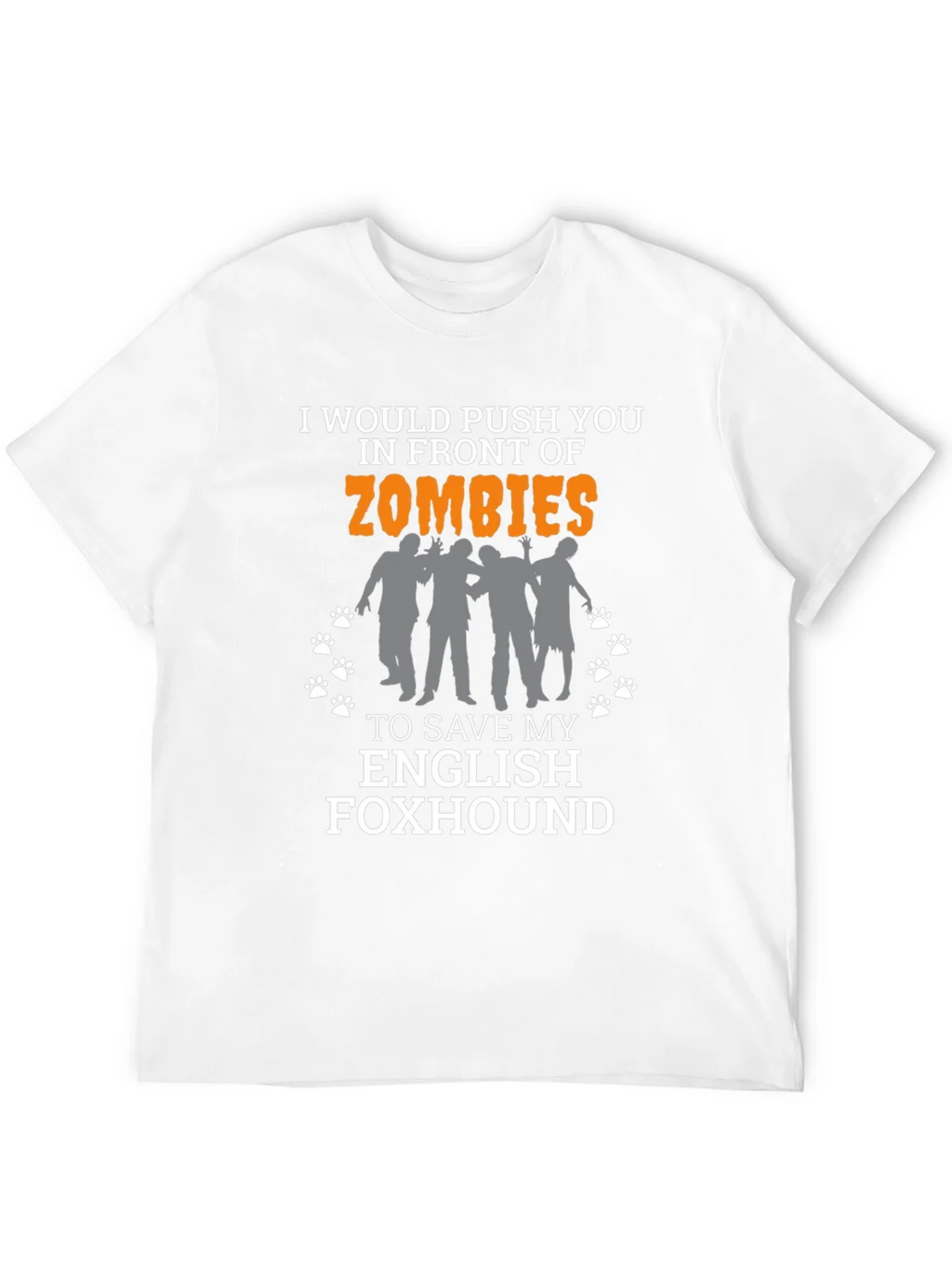 Zombie English Foxhound T-Shirt product image 3