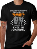 Zombie English Foxhound T-Shirt product image 1