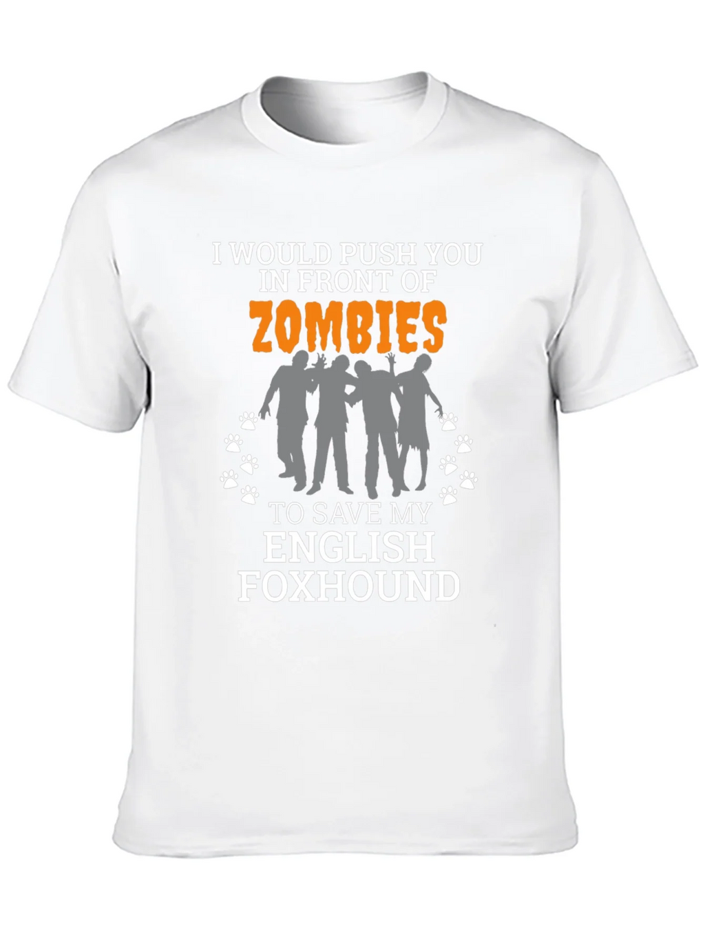 Zombie English Foxhound T-Shirt product image 12