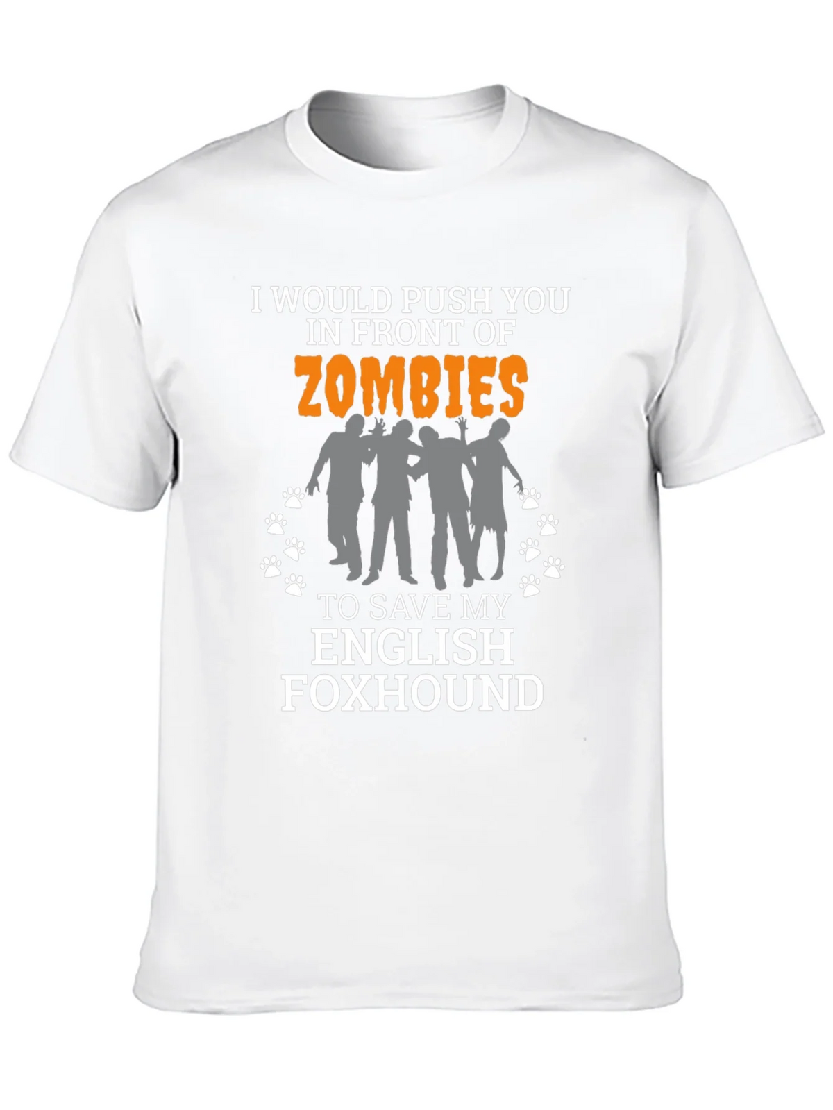 Zombie English Foxhound T-Shirt product image 12